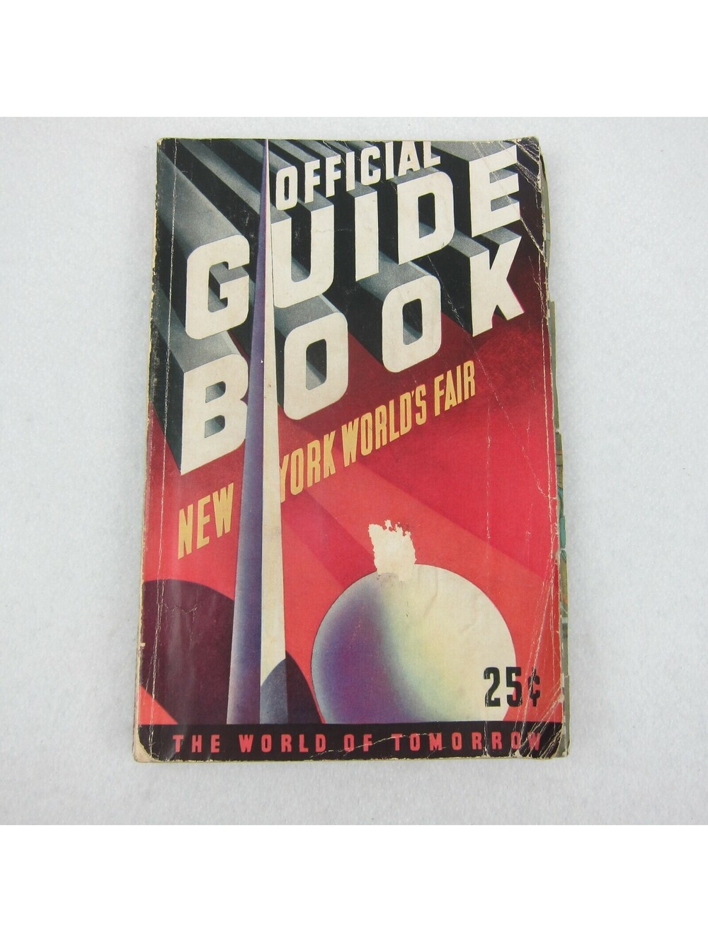 Vintage 1939 New York World's Fair Official Guide Book 1st Ed World of Tomorrow